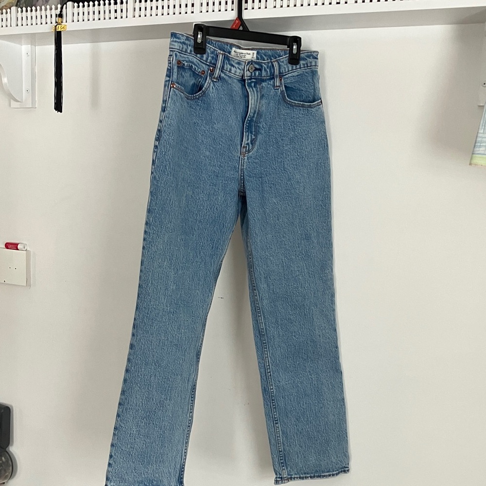 Abercrombie & Fitch Light Blue Straight Men's Jeans